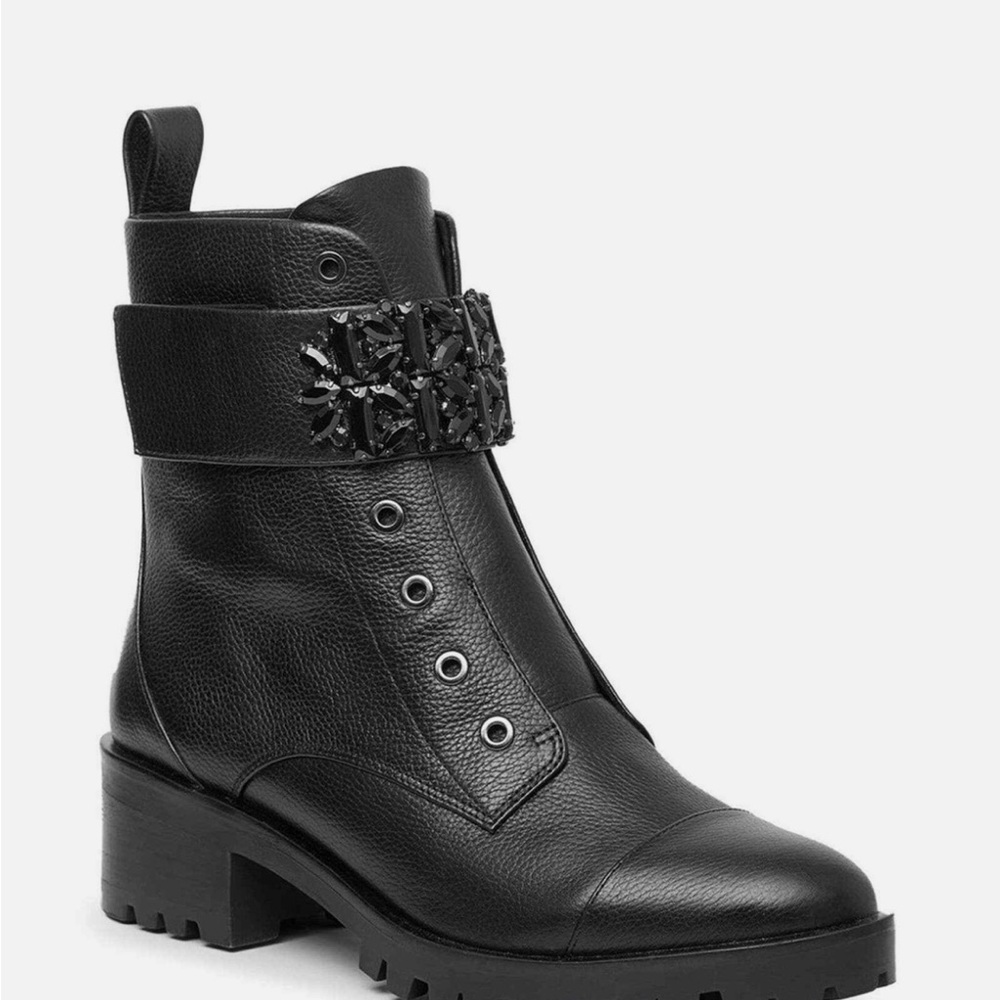 Karl Lagerfeld Pippa black boots